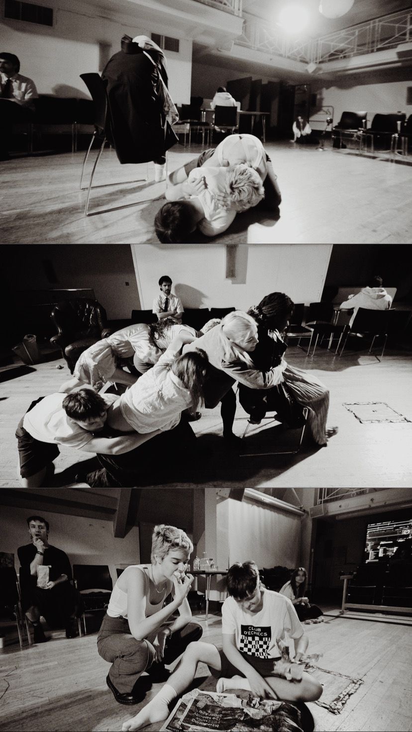 Crush production vertical composition